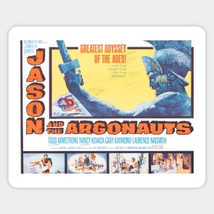 Jason and the Argonauts Movie Poster Sticker